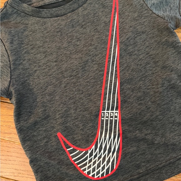 Nike Red Dri-FIT Toddler Shorts - Picture 4 of 5